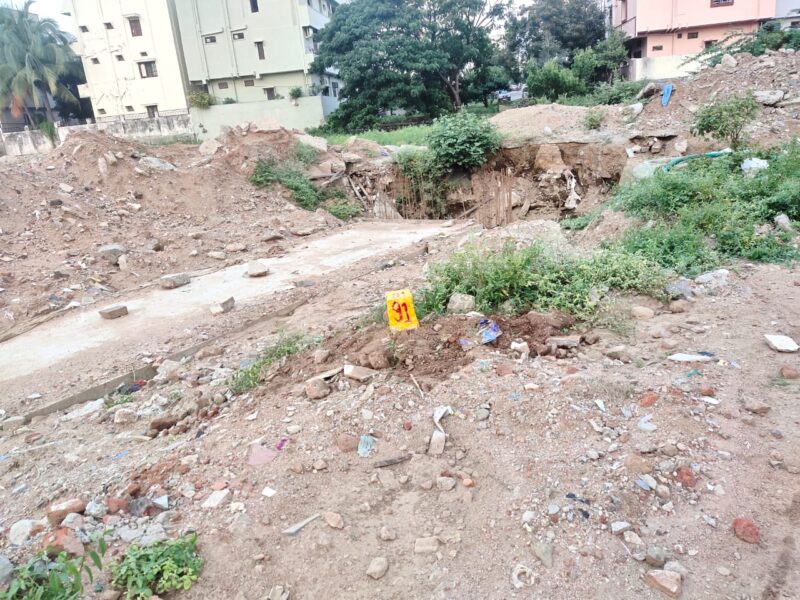open plot for sale at karmanghat